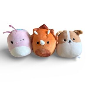New Squishmallows Plush Toy Bundle Soft Stuffed Animals Kids Gift Birthday 8”